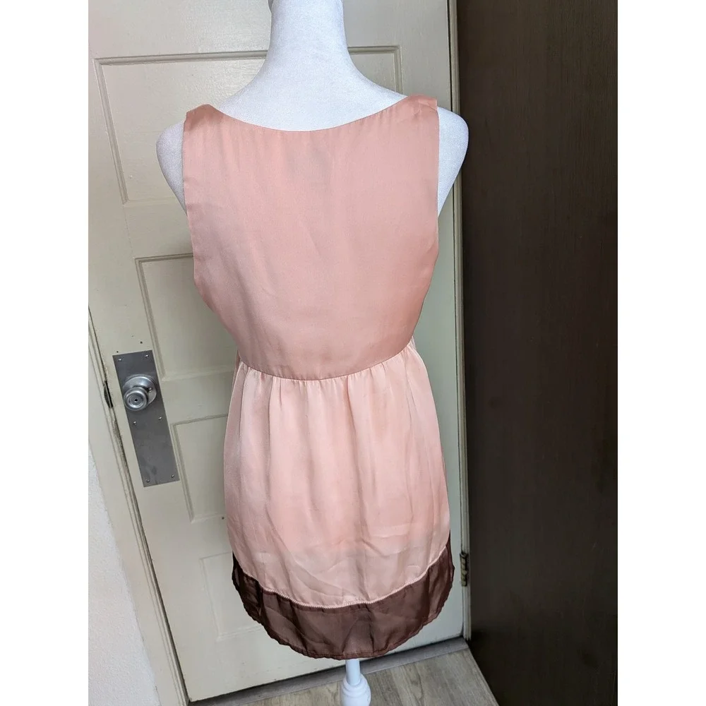 Forever 21 f21 Pink Floral Rose Embroidered Babydoll Fairy Coquette Top‎ Medium